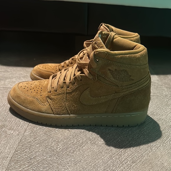 Nike Air Jordan 1 Retro High OG Wheat Men’s size 8.5 - Picture 11 of 16